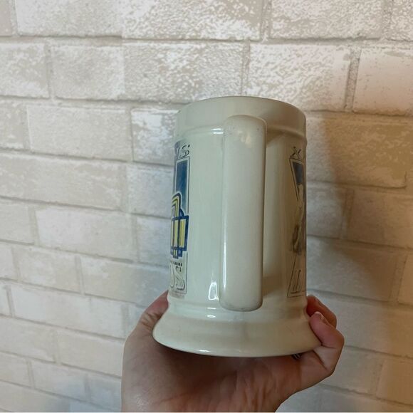 Vintage Tall Mug From Super Bowl XXXIII (33) Denver Broncos 1999 Ceramic - Picture 4 of 8